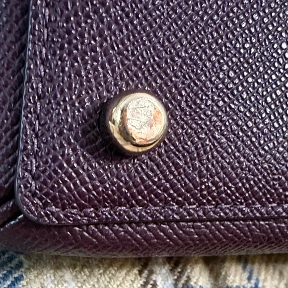 Coach Dark Fuscia Surrey Carryall - Picture 6 of 16